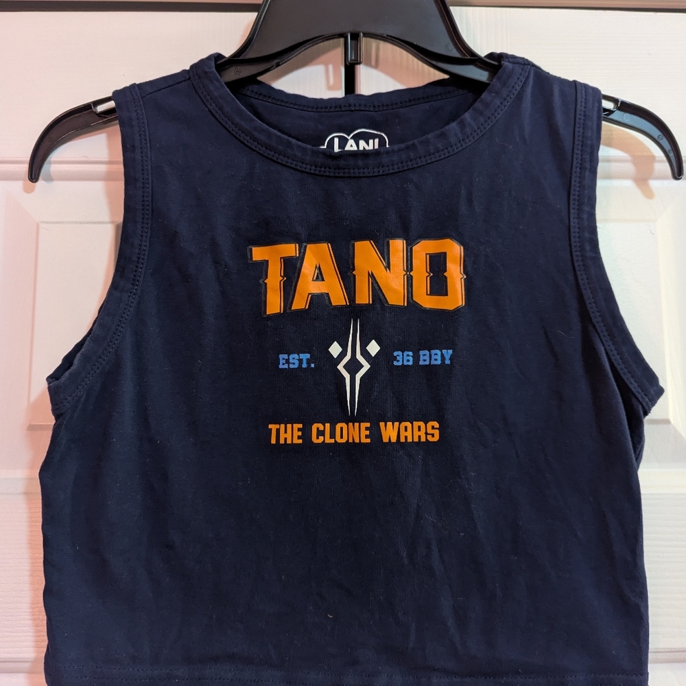 Ahsoka Tano The Clone Wars Star Wars Cropped Tank Top